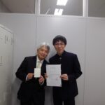 久留米大学(推薦入試)に合格した生徒さんが遊びに来てくれました。