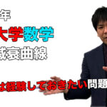 【2021年度福岡大学】数学(大問3:減衰曲線):谷口晃一先生